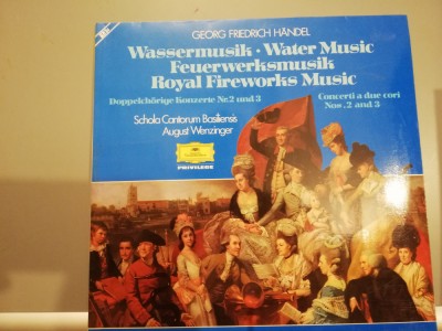 Handel &amp;ndash; Water Music /Royal Fire Works &amp;ndash; 2LP Set (1966/Polydor/RFG) - VINIL/NM+ foto