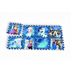 Covor puzzle din spuma Sotron Frozen 8 piese foto