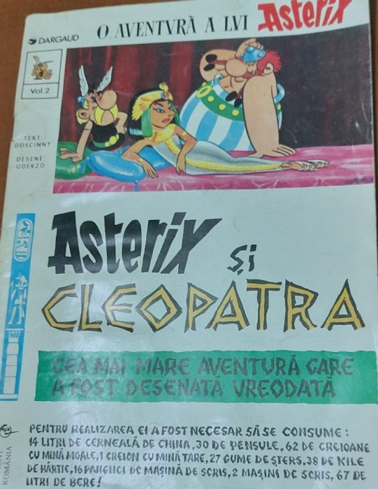 ASTERIX IN SPAIN,ASTERIX SI CLEOPATRA /2 REVISTE