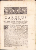 HST A2218 Rescriptul imperial din 1 iulie 1727 Carol al VI-lea