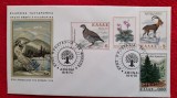 1970-Grecia-fauna- FDC