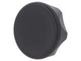 Buton Reglare ELESA+GANTER M8 Negru &Oslash;45mm Tehnopolimer PA Inaltime 26mm ELK.45B-M8-C1