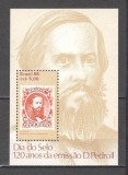 Brazilia.1986 Ziua marcii postale:75 ani asociatiile de filatelisti-Bl. GB.72, Nestampilat