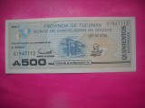 HOPCT 500 AUSTRALES 1991 -PROVINCIA TUCUMAN 1991 ARGENTINA-AUNC