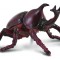 Figurina gandacul rinocer pictata manual m collecta