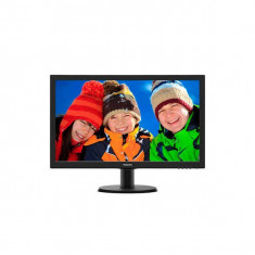 Monitor LED Philips 243V5LHSB 23.6 inch Full HD 1ms Black foto