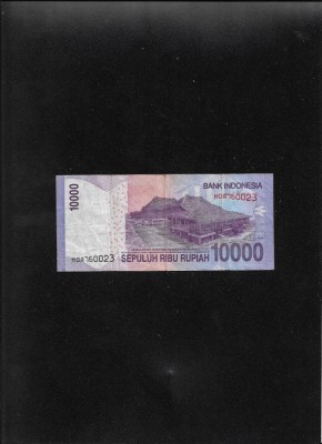 Indonezia Indonesia 10000 10.000 rupiah rupii 2015 seria760023 foto