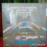 -Y- NICOLAE BOBOC -TRIPTYCH OF HUNEDOARA HALMAGIU LAND DIVERTISMENTO -VINIL EX +, Clasica