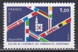 Franta 1979 - Primele alegeri directe pentru Adunarea Europeană, MNH
