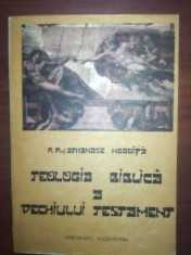 Teologia biblica a Vechiului Testament- Athanase Negoita foto