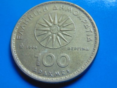 GRECIA -100 DRAHME 1994 foto
