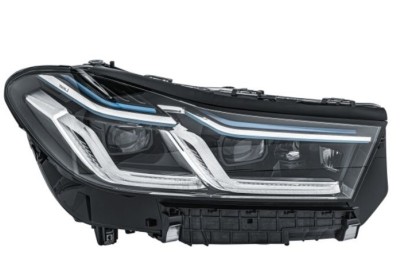 Far BMW Seria 6 GT (G32), 09.2020-, partea Dreapta, HELLA, cu lumina dinamica pentru viraje; cu lumina viraje statica, fara marcaj BMW; marcaj Laser, foto
