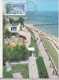 bnk cp Eforie Nord - Faleza - circulata 1983 - marca fixa