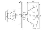 Set placute frana,frana disc BMW Seria 6 (E63) (2004 - 2010) BOSCH 0 986 494 036