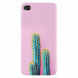 Husa silicon pentru Apple Iphone 4 / 4S, Cactus 102