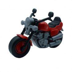 Jucarie baieti Mini Junior Motocicleta 8978R, Multicolor foto