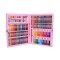 Set pictura si desen pentru copii,trusa plastic roz, 168 piese