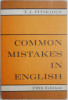 Common mistakes in English with exercises &ndash; T. J. Fitikides