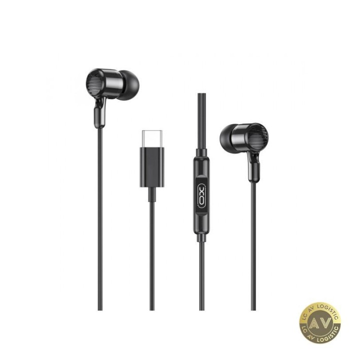 Handsfree USB-C XO Design EP81 Negru