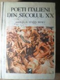 Poeti Italieni Secol XX - Antologie Marin Mincu (1988) Cartea Romaneasca, Cartonata, 602 Pagini