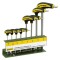 Kit şurubelniţe imbus PROXXON T 8 buc cod 22650 - set profesional m&acirc;ner ergonomic