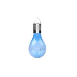 Lampă Solară Decorativă LED Suspendată &icirc;n Formă de Bec eMazing, pentru Exterior, IP65, Ultron Albastru