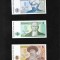 Set Kazakstan Kazahstan 1 + 3 + 5 tenge 1993 unc