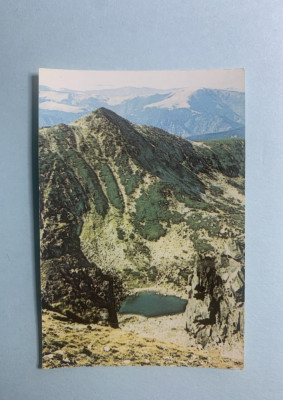 Calendar 1984 Munții Retezat lacul Stevia foto