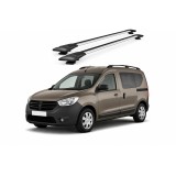 Bare portbagaj transversale auto aluminiu compatibile Dacia Dokker Van 2013-> 80-84 cm Cod: KL2