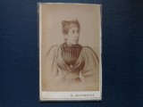 fotografie celebru atelier fotografic. Regalitate Romania , anii 1880 , rara