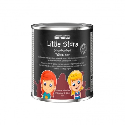 Vopsea tabla de scris, Rust-Oleum, Little Stars, Dancing Shoes, Rosu inchis, 750 ml foto