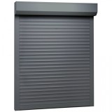 VidaXL Oblon rulant, antracit, 110 x 130 cm, aluminiu