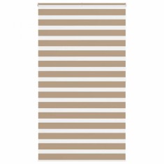 vidaXL Jaluzea tip zebra 125x200 cm lățime țesătură 120,9 cm poliester
