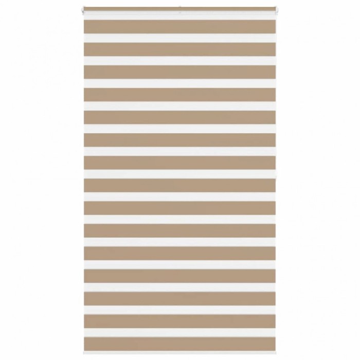 Jaluzea tip zebra 125x200 cm lățime țesătură 120,9 cm poliester