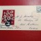Australia 1959 - floarea de flanel, FDC circulata