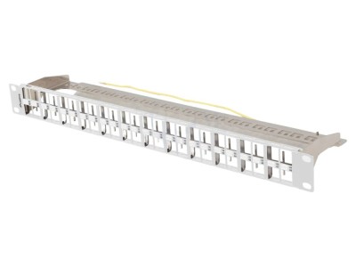 Patch Panel LANBERG Alb 48 Porturi Standard 19&amp;quot; Rack foto
