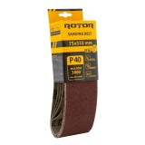 Banda de slefuit ROTOR P40 75*533 set 5 Innovative ReliableTools