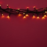 Instalatie liniara luminoasa, 36 metri, 500LED, lumina rosie