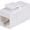 Adaptor Soclu Cat 6 Keystone Alb 8p8c Ne-ecranat