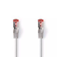 Cablu SFTP CAT6 10m RJ45 tata - RJ45 tata gri Nedis