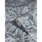Tapet cu frunze, extralavabil, gri, albastru, dormitor, Marburg Botanica, 33306