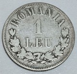 Romania 1 leu 1873 L intrerupt