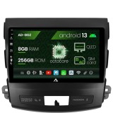 Cumpara ieftin Navigatie Mitsubishi Outlander Peugeot 4007 Citron C-Crosser, Android 13, Z-Octacore 8GB RAM + 256GB ROM, 9 Inch - AD-BGZ9008+AD-BGRKIT276