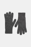Weekend Max Mara manusi de cașmir LEA culoarea gri, 2525566015600