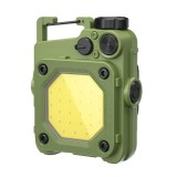 Lanterna mini de buzunar tip breloc, flippy, incarcare prin usb type c, multifunctionala, pentru exterior, camping, alpinism, ciclism, mini lanterna e