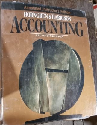 Charles T. Horngren, Walter T. Harrison Jr. - Accounting