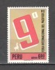 Peru.1975 Posta aeriana-Targ international al Pacificului GZ.109, Nestampilat