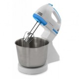 Mixer de mana Biscotti Esperanza ESP-EKM019W, Bol inox 2.5 L, 150 W, 7 viteze, Cu bol