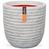 Cumpara ieftin Capi Jardinieră &icirc;n formă de ou &bdquo;Nature Row&rdquo; ivoar, 54x52 cm, PKRWI935
