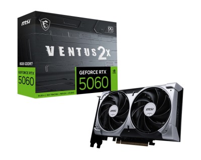 Placa Video MSI GEFORCE RTX 5060 VENTUS 2X OC 8GB foto